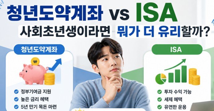 ISA와 청년도약계좌 비교